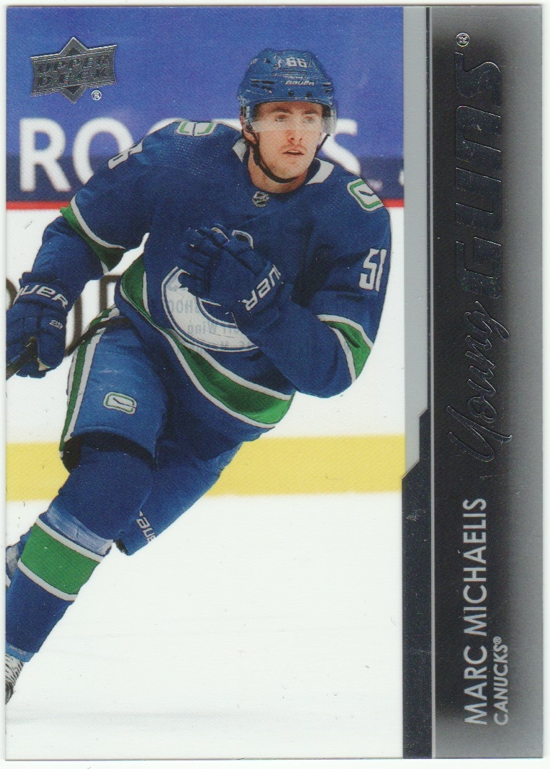 2021-22 Upper Deck Clear Cut #235 Marc Michaelis YG RC (image for) 2021-22 Upper Deck Clear Cut #235 Marc Michaelis YG RC