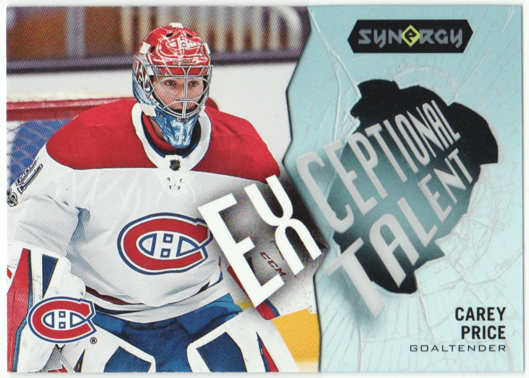 (image for) 2017-18 Synergy Exceptional Talent #ET22 Carey Price