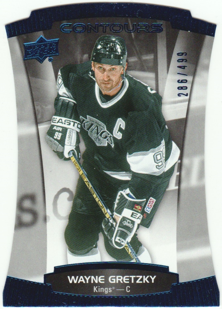 (image for) 2015-16 Upper Deck Contours Blue #99 Wayne Gretzky 286/499
