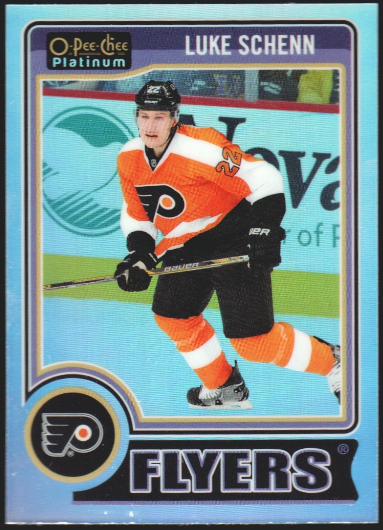 2014-15 O-Pee-Chee Platinum Rainbow #90 Luke Schenn (image for) 2014-15 O-Pee-Chee Platinum Rainbow #90 Luke Schenn