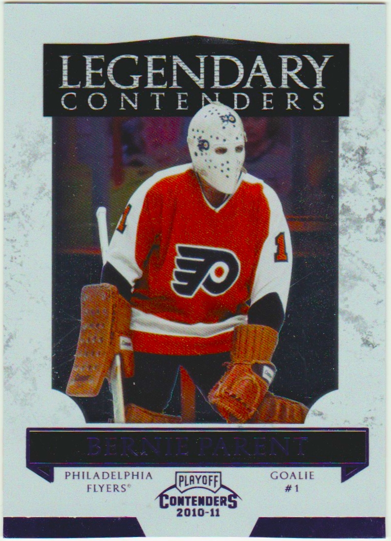 (image for) 2010-11 Playoff Contenders Legendary Purple #14 Bernie Parent