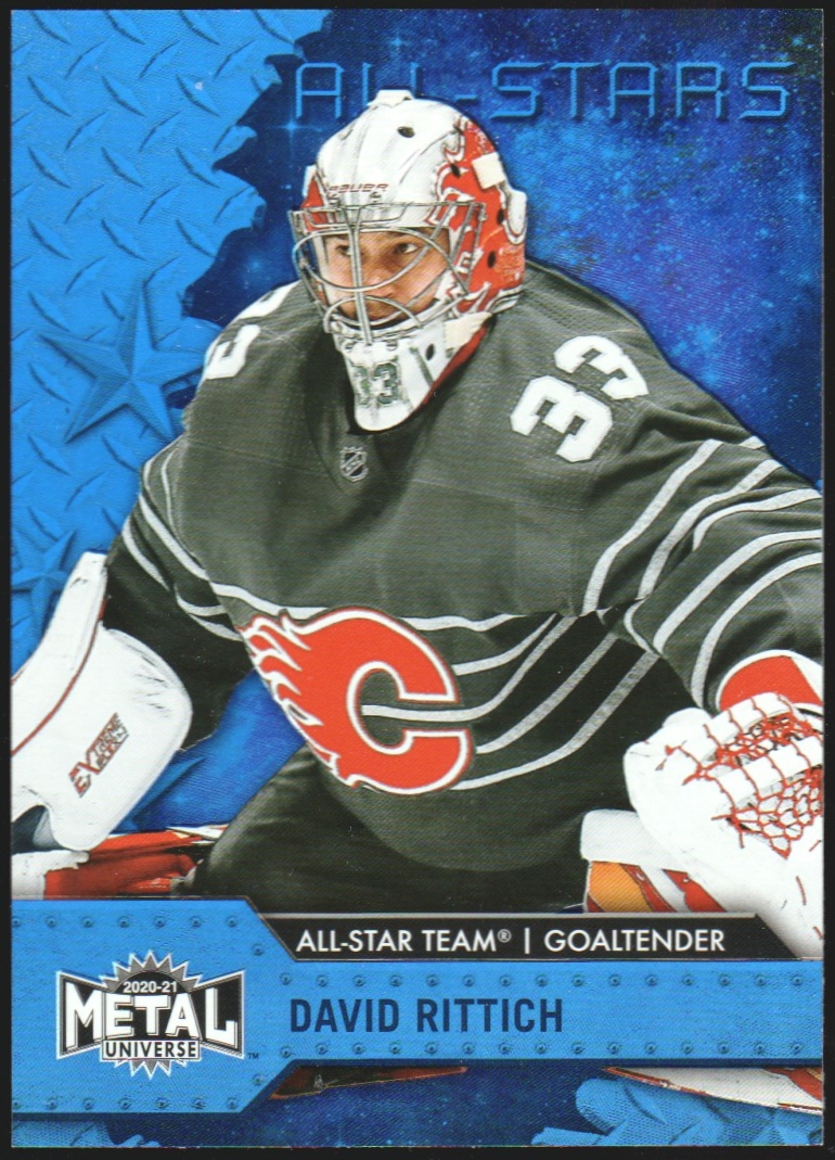 (image for) 2020-21 Metal Universe Blue Spectrum #194 David Rittich