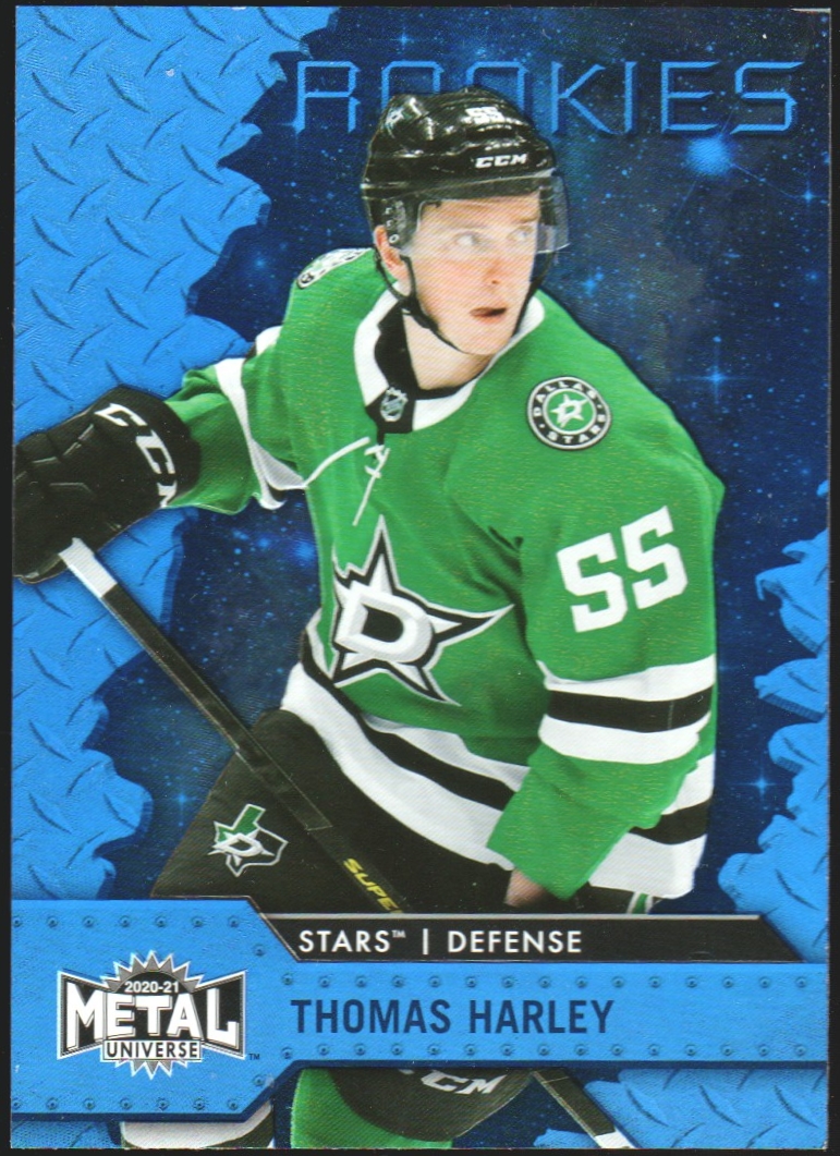 (image for) 2020-21 Metal Universe Blue Spectrum #143 Thomas Harley RC