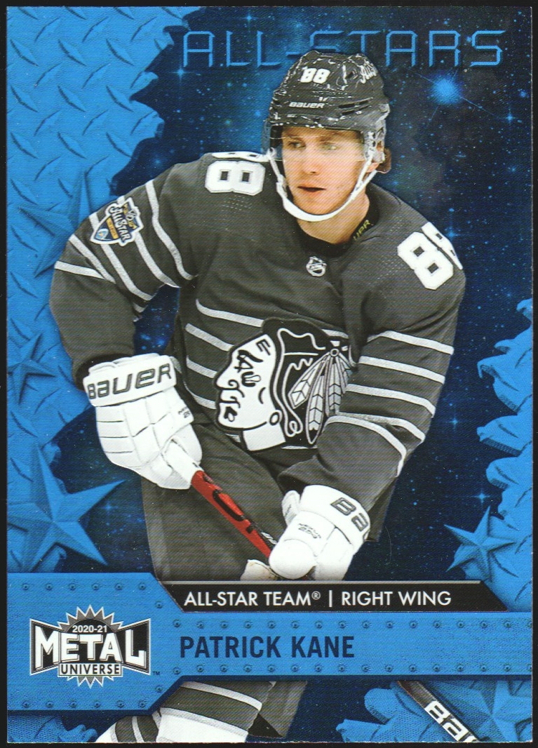(image for) 2020-21 Metal Universe Blue Spectrum #160 Patrick Kane