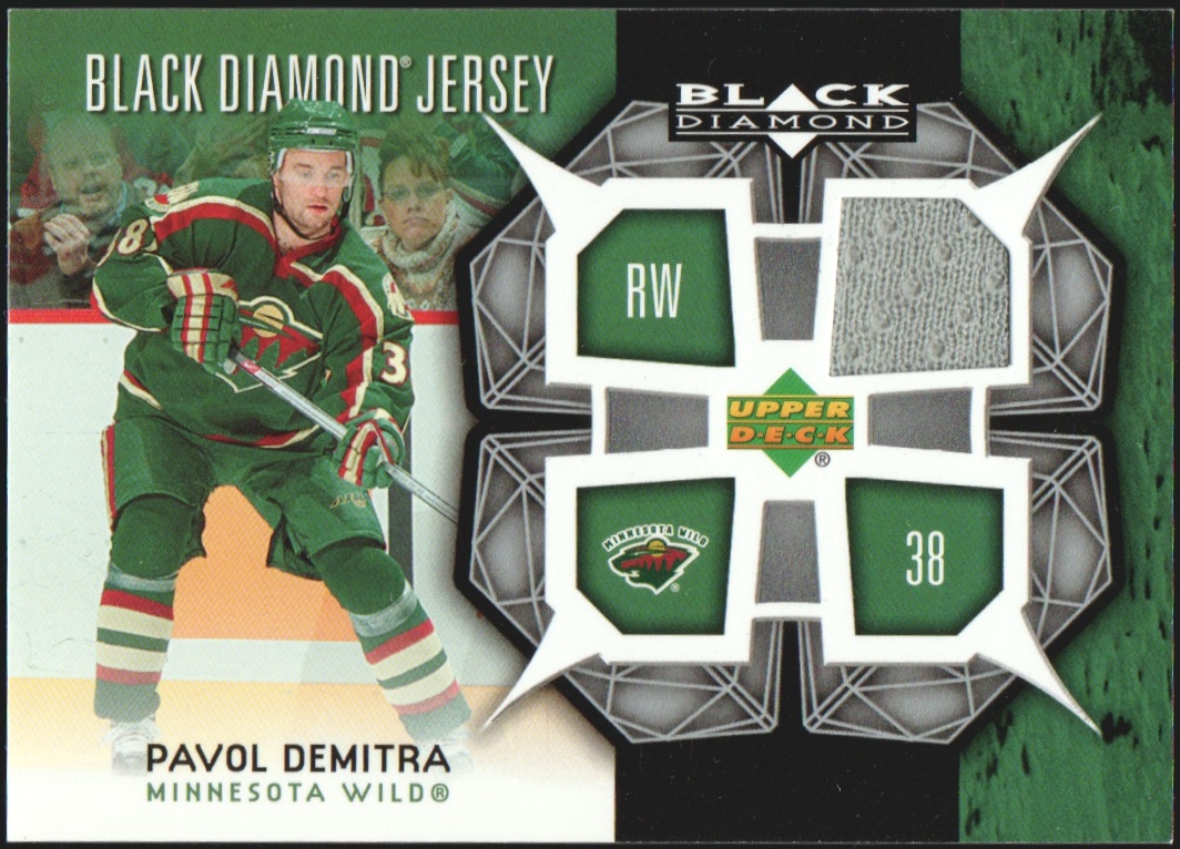 (image for) 2007-08 Black Diamond Jerseys #BDJDE Pavol Demitra
