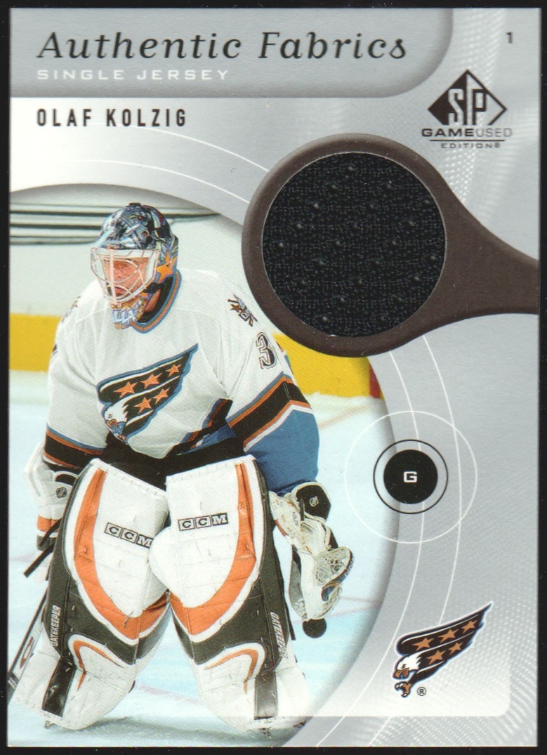 (image for) 2005-06 SP Game Used Authentic Fabrics #AFOK Olaf Kolzig