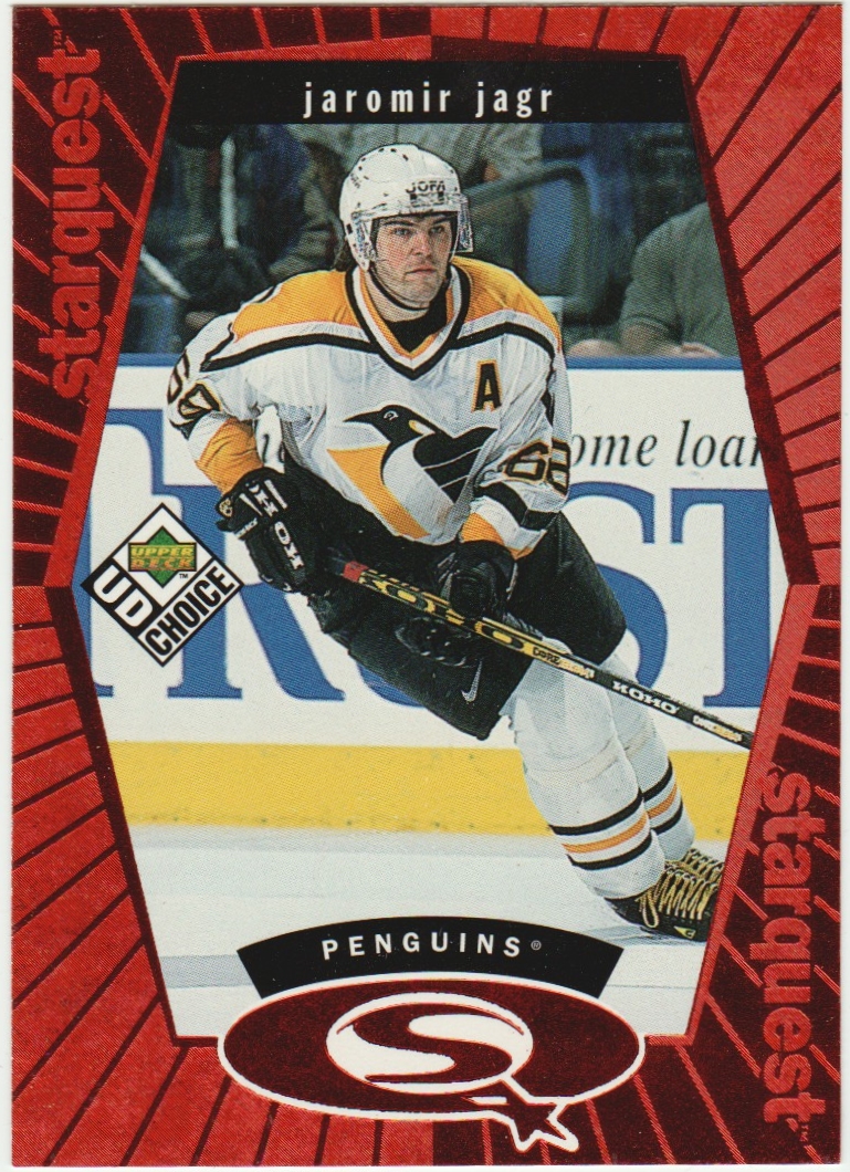 (image for) 1998-99 UD Choice StarQuest Red #SQ16 Jaromir Jagr