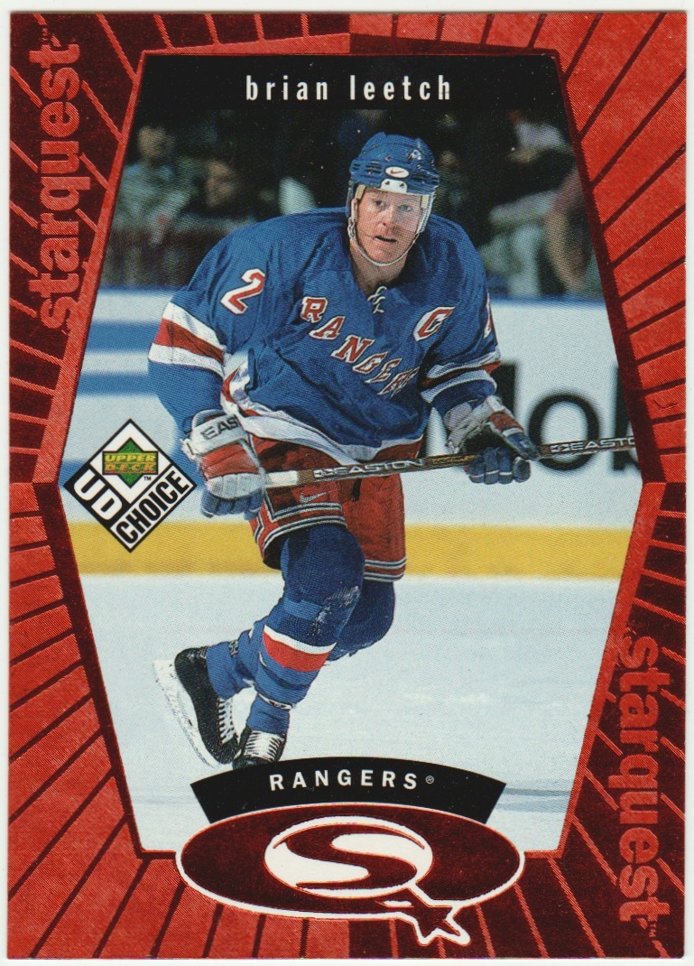 (image for) 1998-99 UD Choice StarQuest Red #SQ7 Brian Leetch