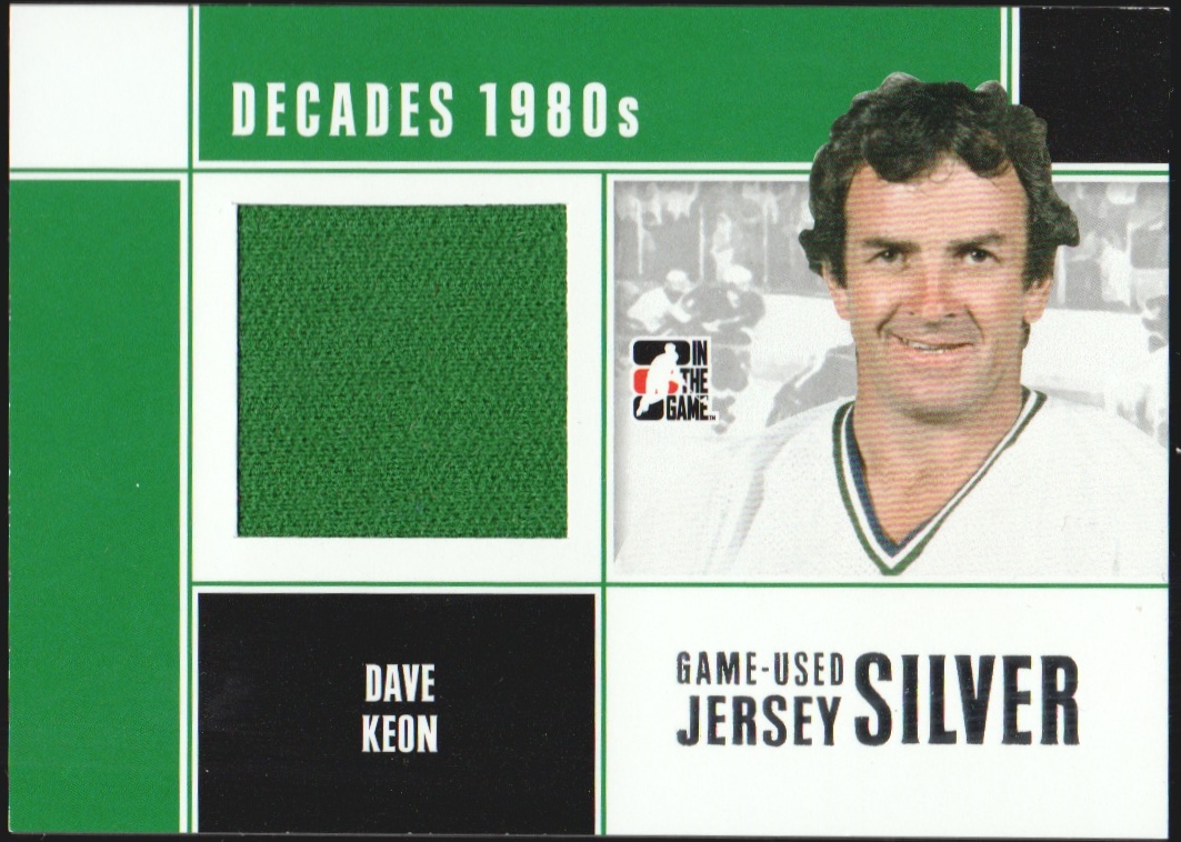 2010-11 ITG Decades 1980s Game Used Jerseys Silver #M75 D. Keon (image for) 2010-11 ITG Decades 1980s Game Used Jerseys Silver #M75 D. Keon