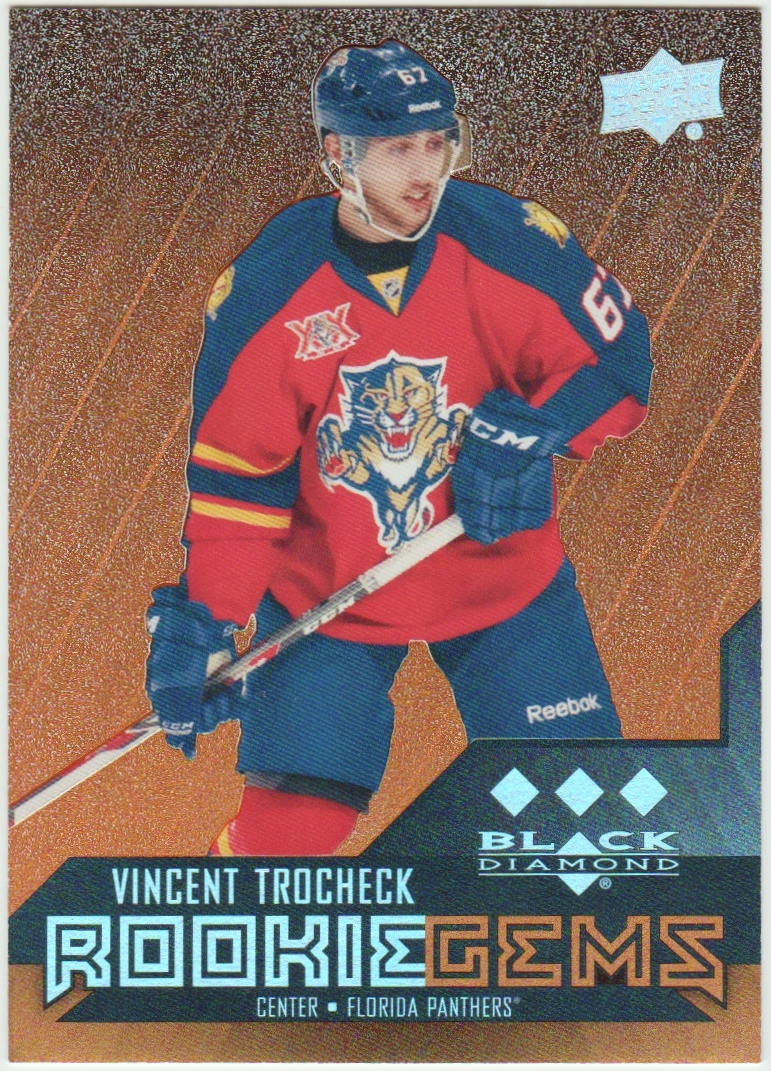 2014-15 Black Diamond Orange #178 Vincent Trocheck RC (image for) 2014-15 Black Diamond Orange #178 Vincent Trocheck RC