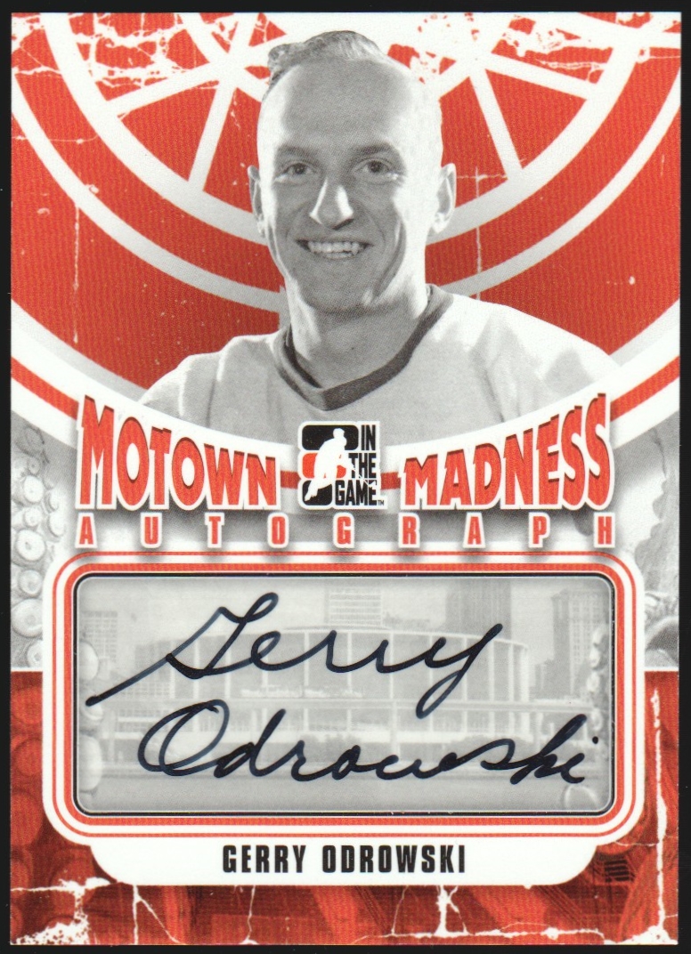 2012-13 ITG Motown Madness Autographs #AGO Gerry Odrowski (image for) 2012-13 ITG Motown Madness Autographs #AGO Gerry Odrowski