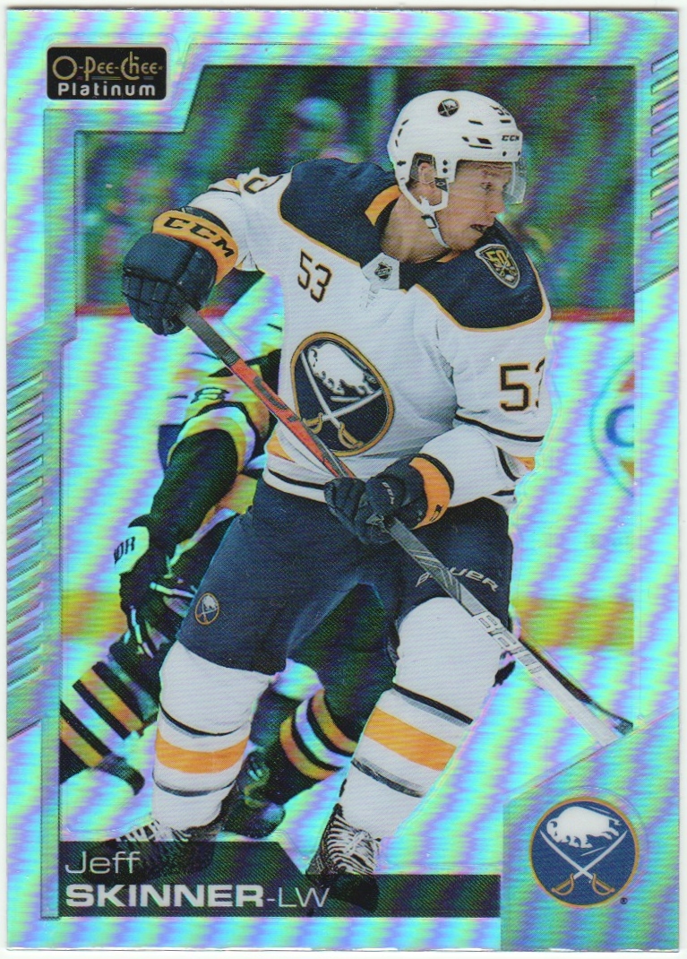 2020-21 O-Pee-Chee Platinum Rainbow #92 Jeff Skinner (image for) 2020-21 O-Pee-Chee Platinum Rainbow #92 Jeff Skinner