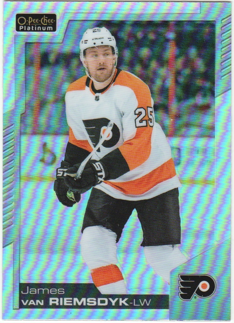 2020-21 O-Pee-Chee Platinum Rainbow #88 James van Riemsdyk (image for) 2020-21 O-Pee-Chee Platinum Rainbow #88 James van Riemsdyk