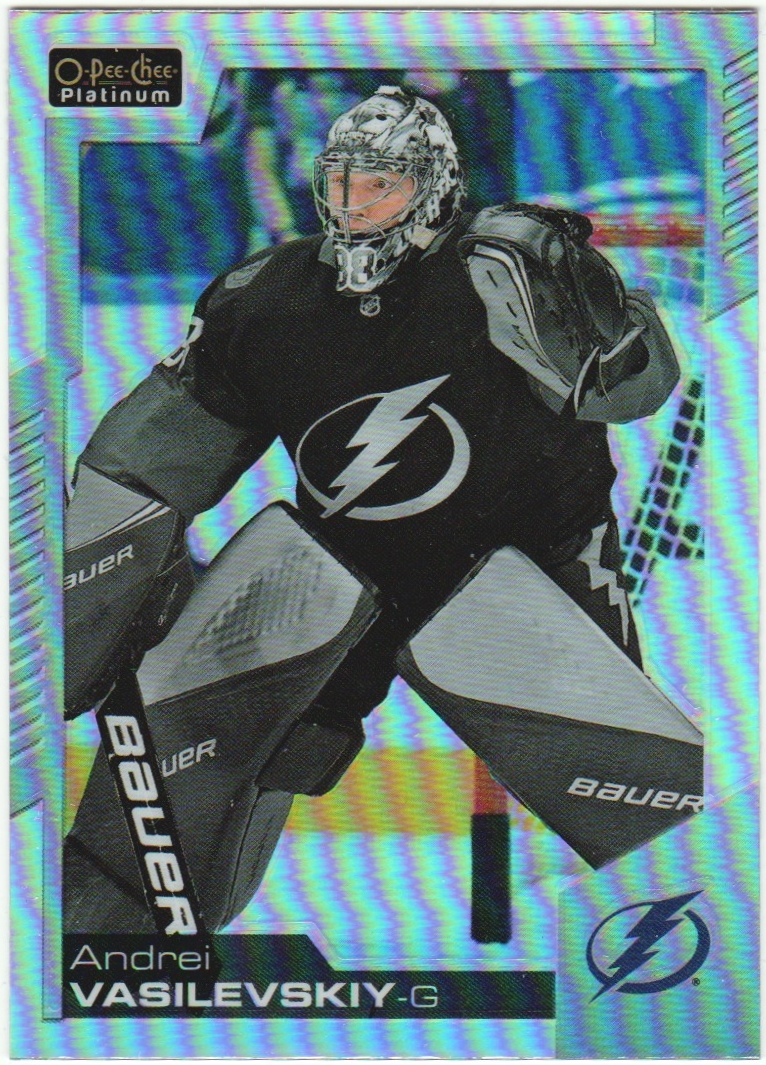 2020-21 O-Pee-Chee Platinum Rainbow #43 Andrei Vasilevskiy (image for) 2020-21 O-Pee-Chee Platinum Rainbow #43 Andrei Vasilevskiy