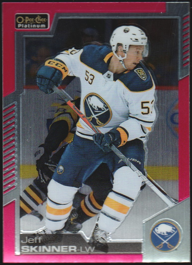(image for) 2020-21 O-Pee-Chee Platinum Matte Pink #92 Jeff Skinner