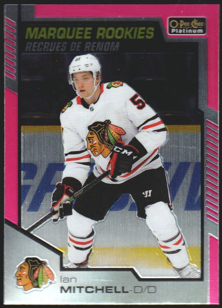 (image for) 2020-21 O-Pee-Chee Platinum Matte Pink #168 Ian Mitchell RC