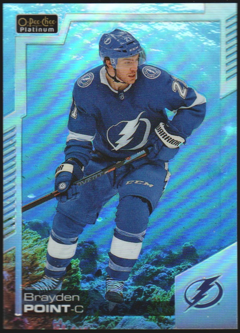 2020-21 O-Pee-Chee Platinum Aquamarine #102 B Point 487/499 (image for) 2020-21 O-Pee-Chee Platinum Aquamarine #102 B Point 487/499