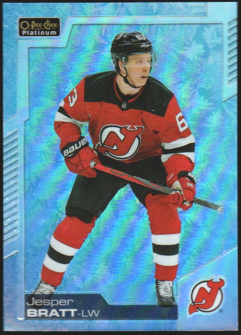 (image for) 2020-21 O-Pee-Chee Platinum Arctic Freeze #67 Jesper Bratt 8/99