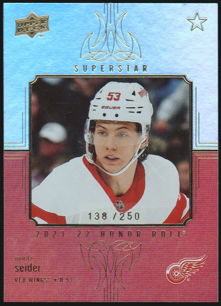 (image for) 2021-22 Upper Deck Honor Roll Rainbow #HR51 Moritz Seider RC