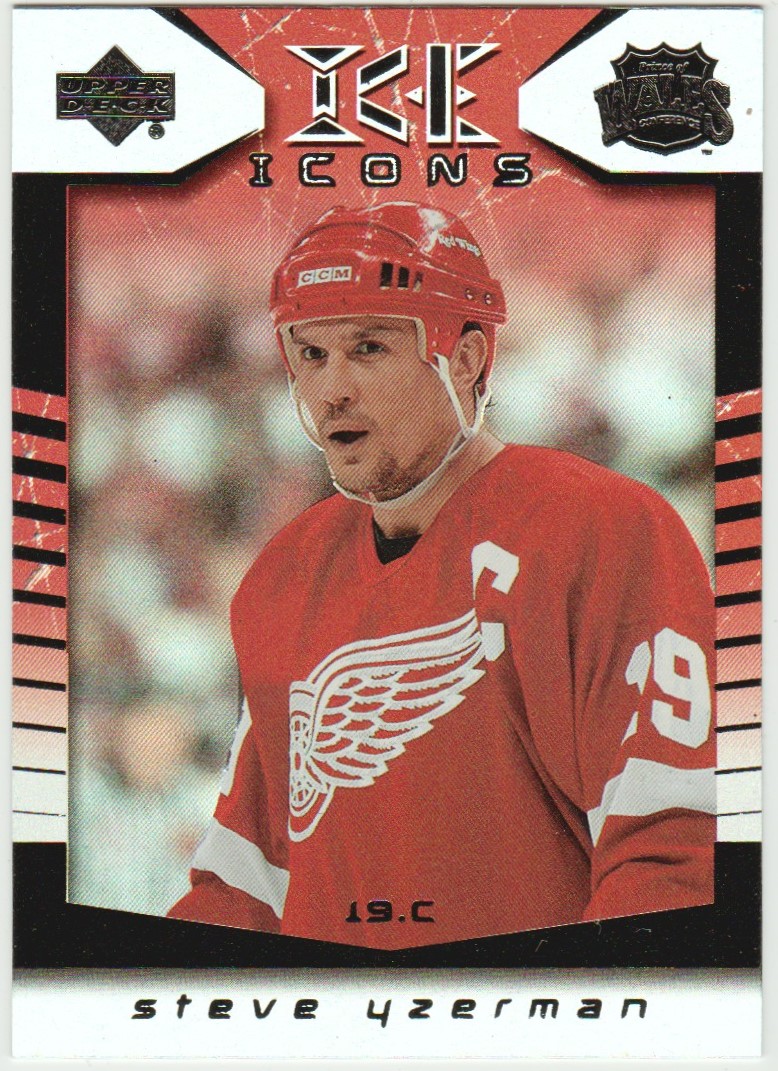 (image for) 2003-04 Upper Deck Ice Icons #ISY Steve Yzerman