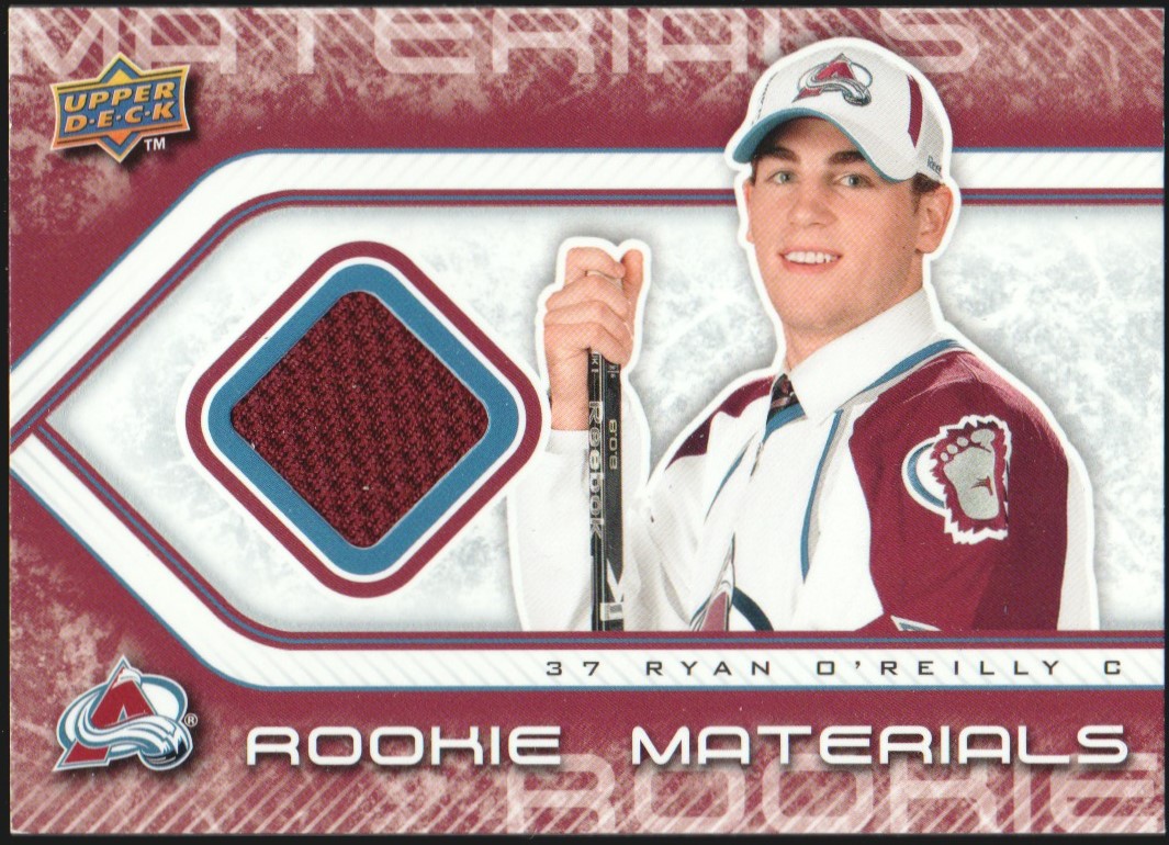 (image for) 2009-10 Upper Deck Rookie Materials #RMRO Ryan O'Reilly RC YEAR
