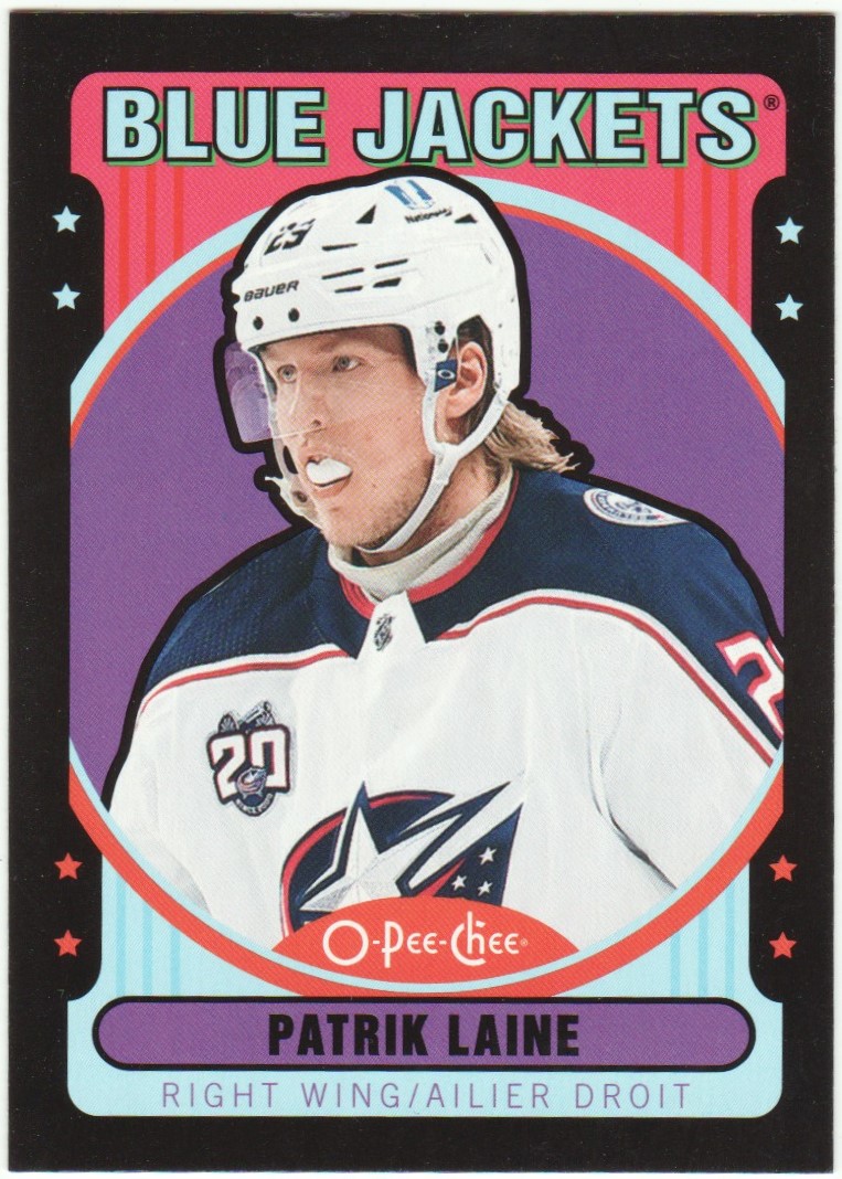 2021-22 O-Pee-Chee Retro Black #32 Patrik Laine 67/100 (image for) 2021-22 O-Pee-Chee Retro Black #32 Patrik Laine 67/100