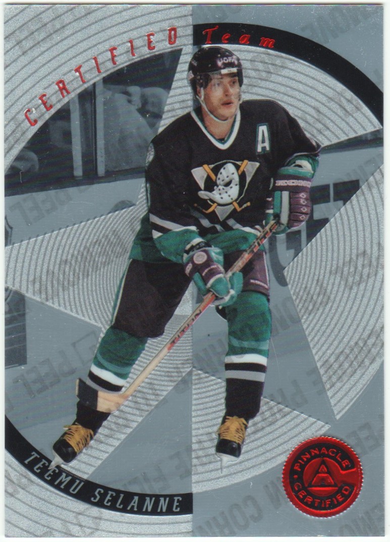 (image for) 1997-98 Pinnacle Certified Team #16 Teemu Selanne