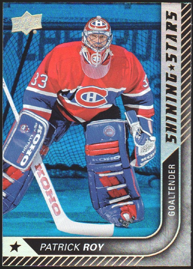 (image for) 2015-16 Upper Deck Shining Stars Royal Blue #SS48 Patrick Roy