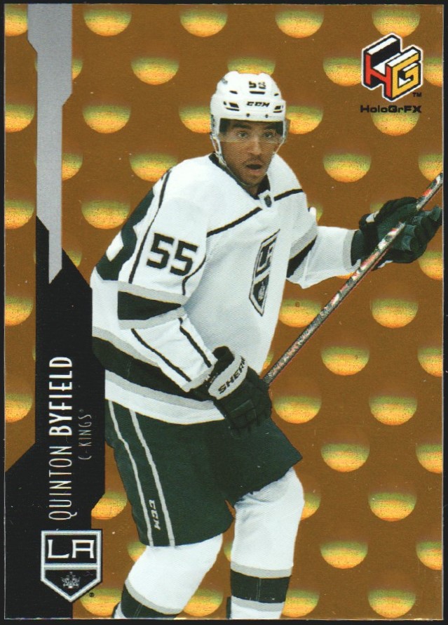 (image for) 2021-22 Upper Deck HoloGrFx Rookies Gold #HG14 Quinton Byfield