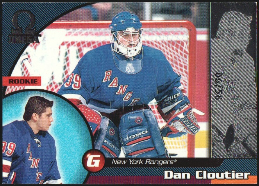 1998-99 Pacific Omega Opening Day Issue #154 Dan Cloutier 06/56 (image for) 1998-99 Pacific Omega Opening Day Issue #154 Dan Cloutier 06/56