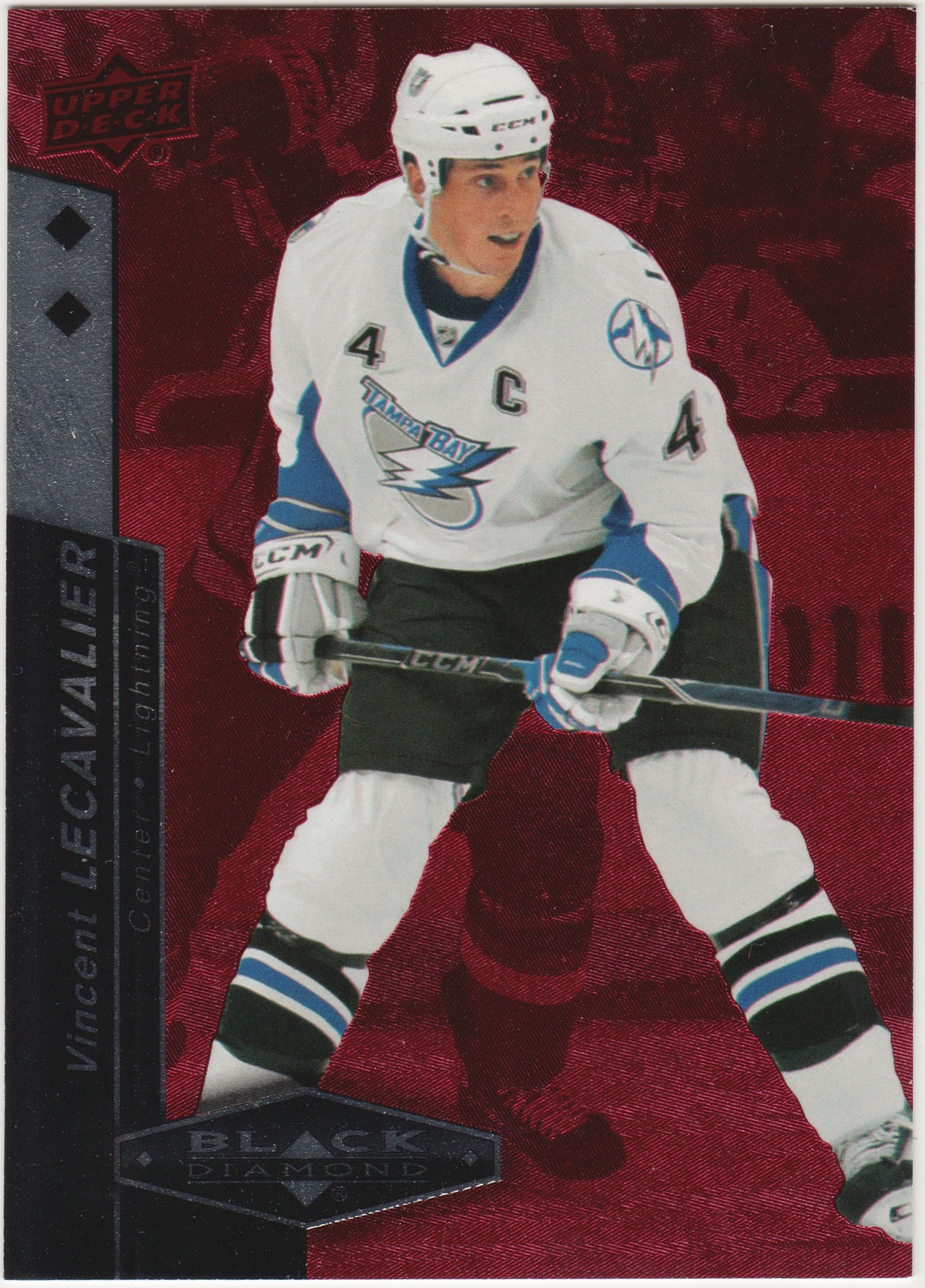(image for) 2010-11 Black Diamond Ruby #103 Vincent Lecavalier 38/100