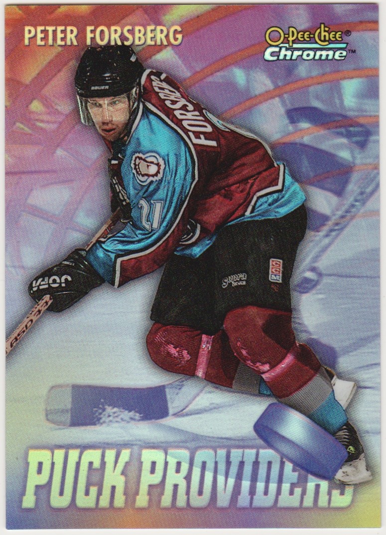 (image for) 1998-99 OPC Chrome Season's Best Refractors #SB21 Peter Forsberg - Puck Providers