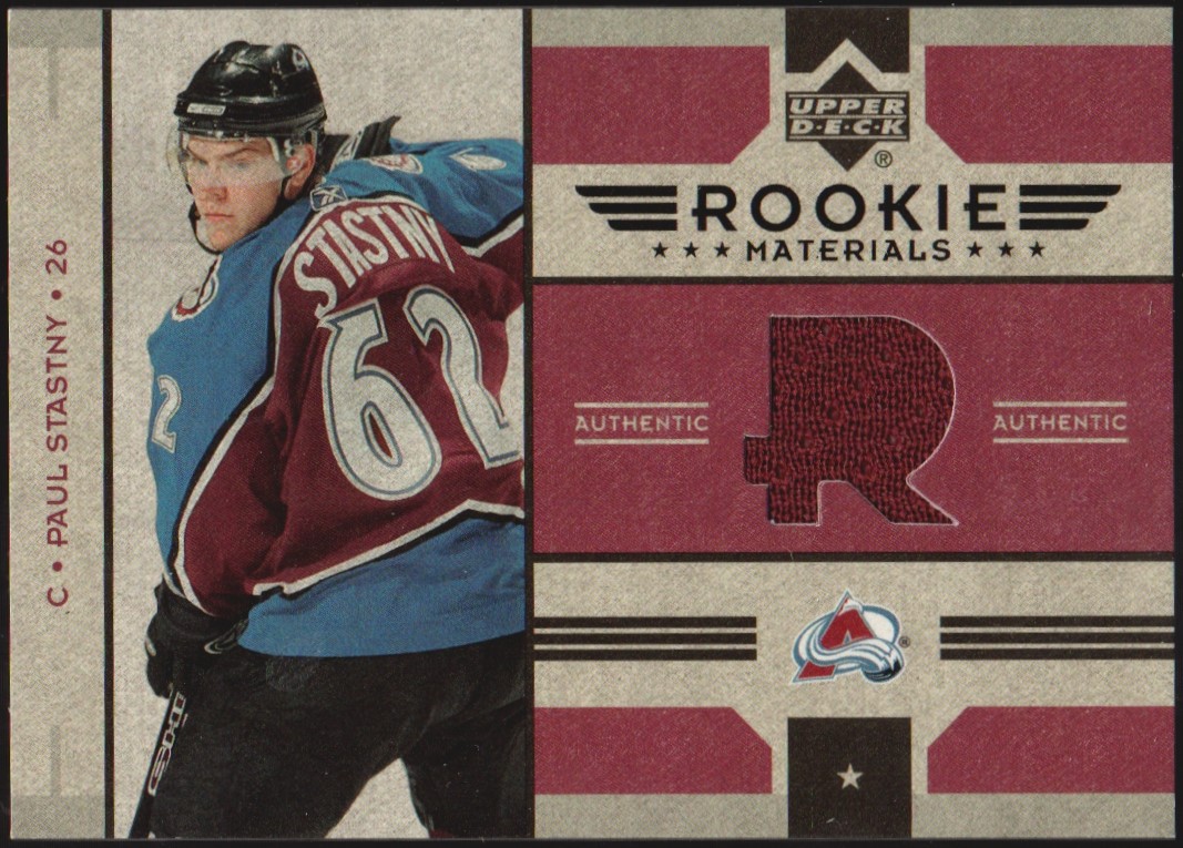 (image for) 2006-07 Upper Deck Rookie Materials #RMPS Paul Stastny