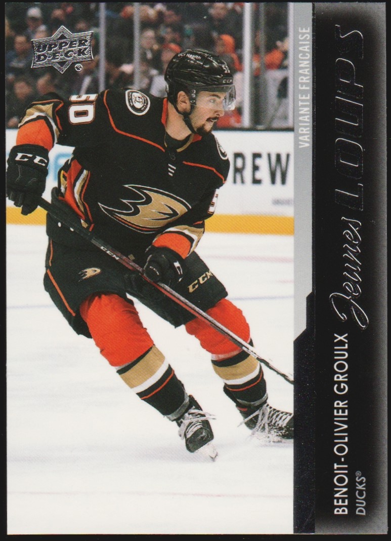 (image for) 2021-22 Upper Deck French #478 Benoit-Olivier Groulx YG