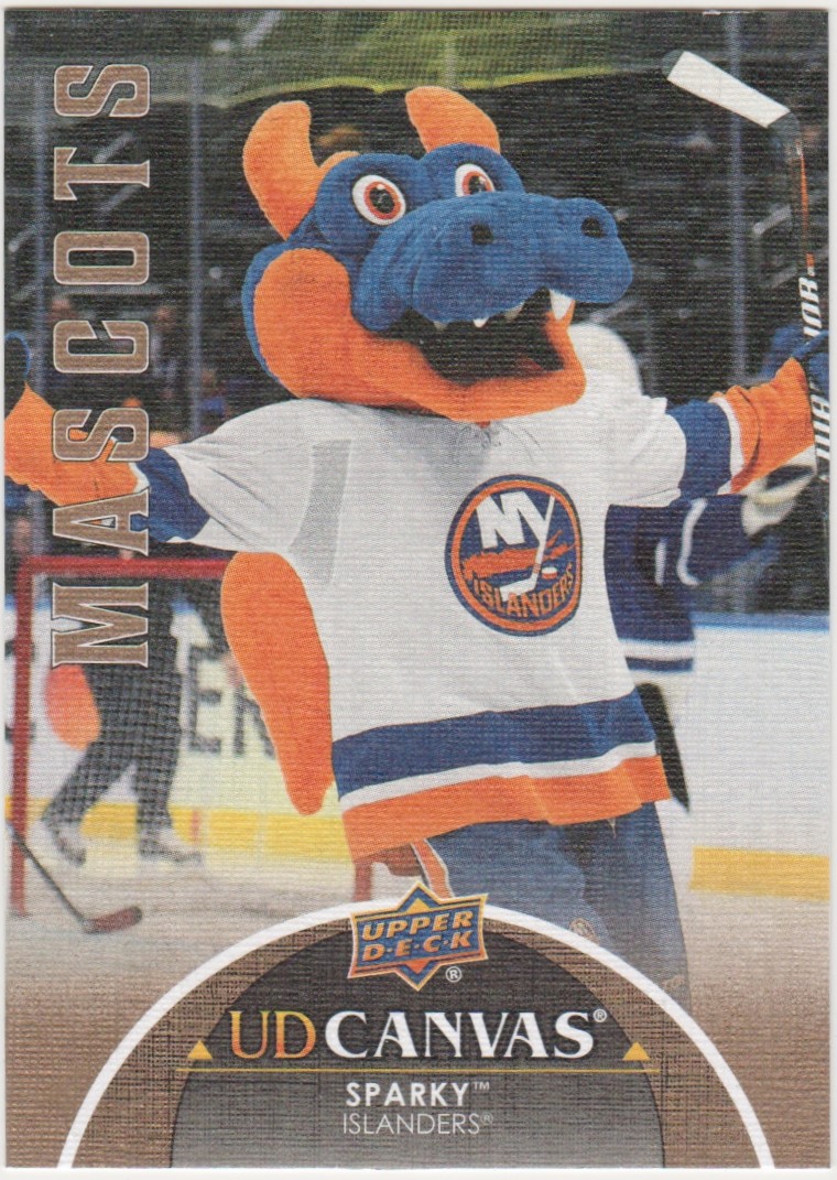 (image for) 2021-22 Upper Deck Canvas #C409 Sparky the Dragon