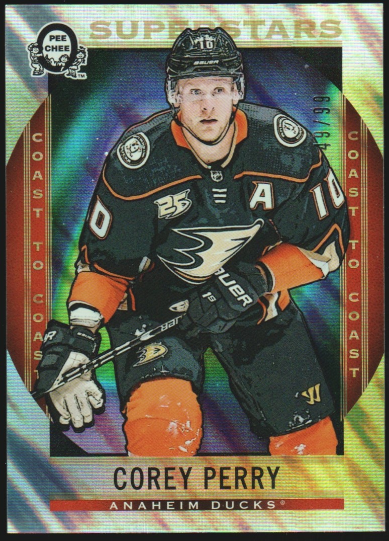 2018-19 O-Pee-Chee Coast to Coast Polar Lights #131 Corey Perry (image for) 2018-19 O-Pee-Chee Coast to Coast Polar Lights #131 Corey Perry