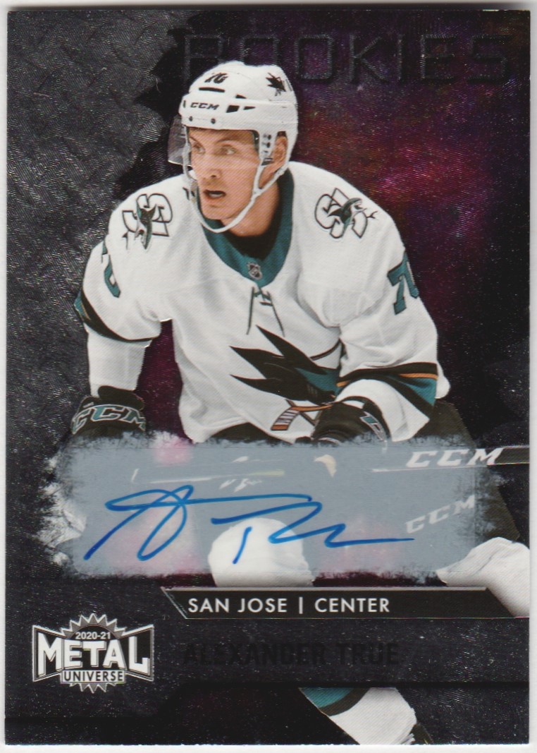 (image for) 2020-21 Metal Universe Silver #117 Alexander True Auto 003/399