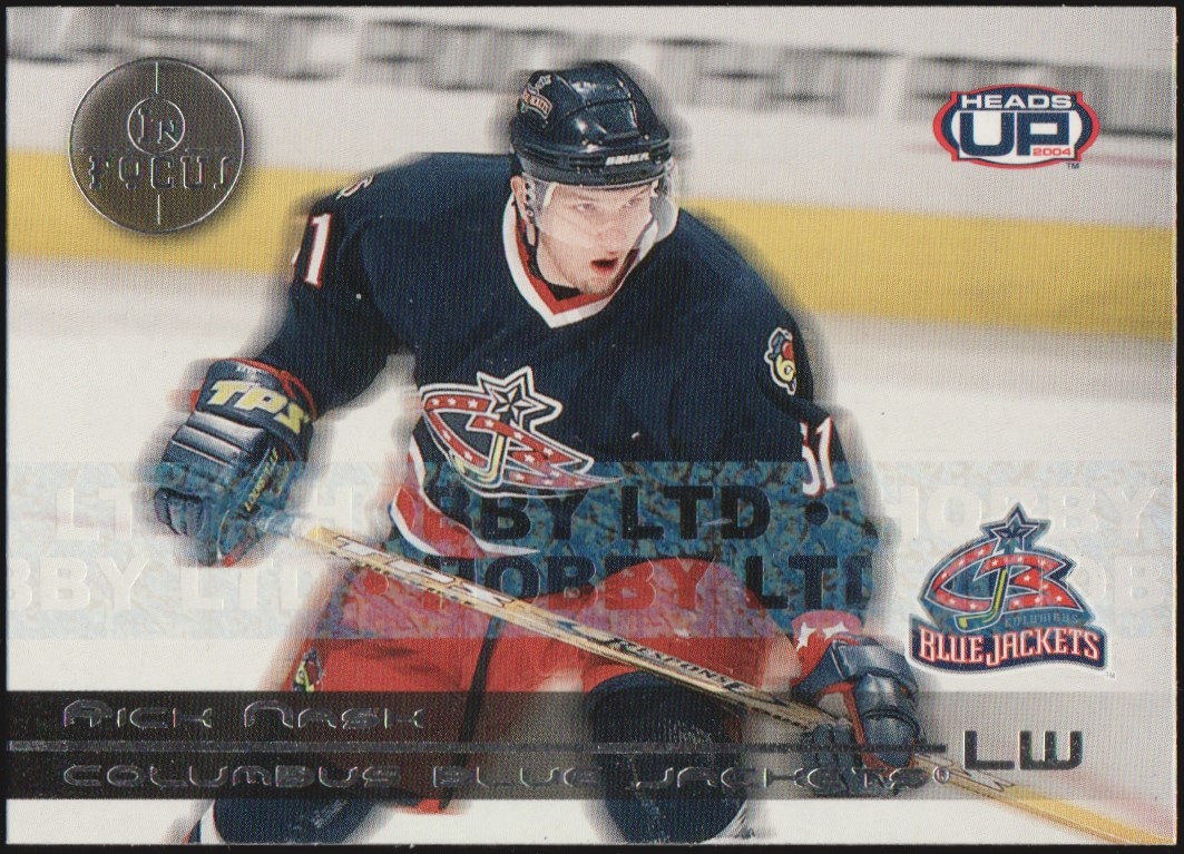 (image for) 2003-04 Pacific Heads Up In Focus LIMITED #6 Rick Nash 74/175