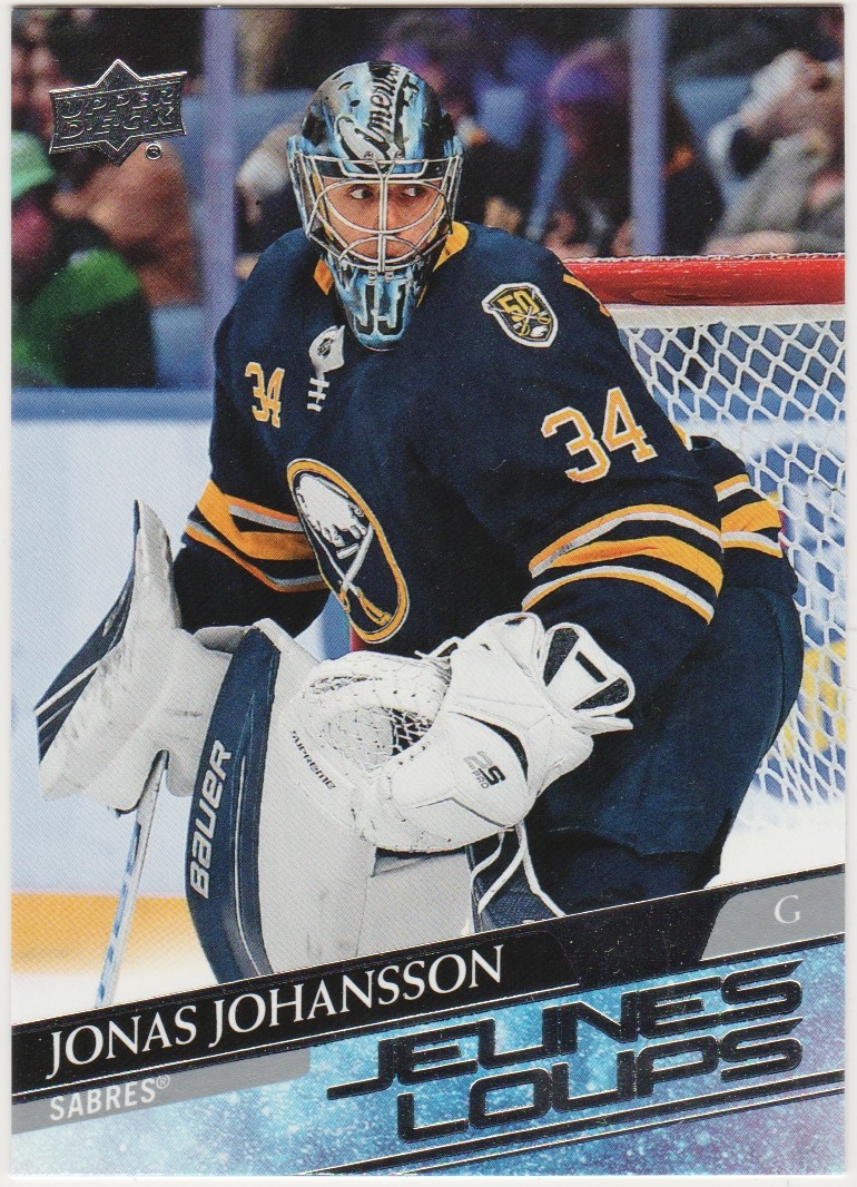 (image for) 2020-21 Upper Deck French #228 Jonas Johansson YG