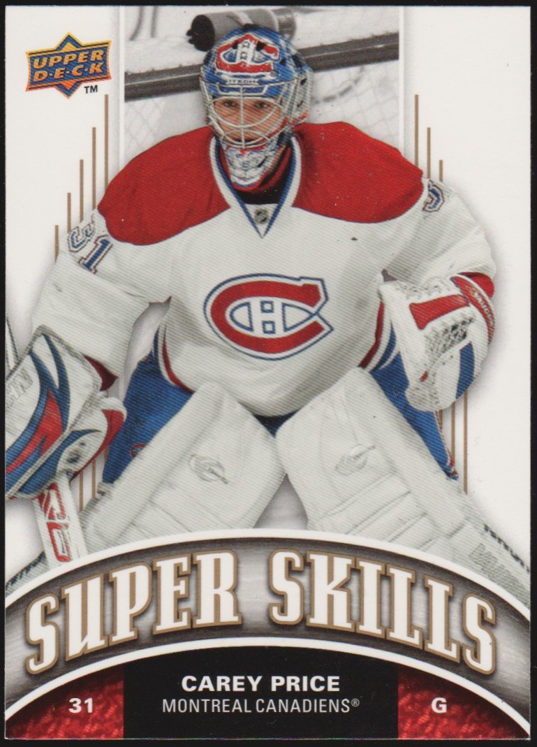 (image for) 2008-09 Upper Deck Super Skills #SS12 Carey Price SP