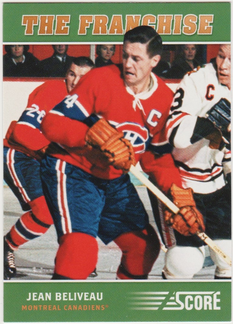 (image for) 2012-13 Score Franchise Original Six #OS4 Jean Beliveau