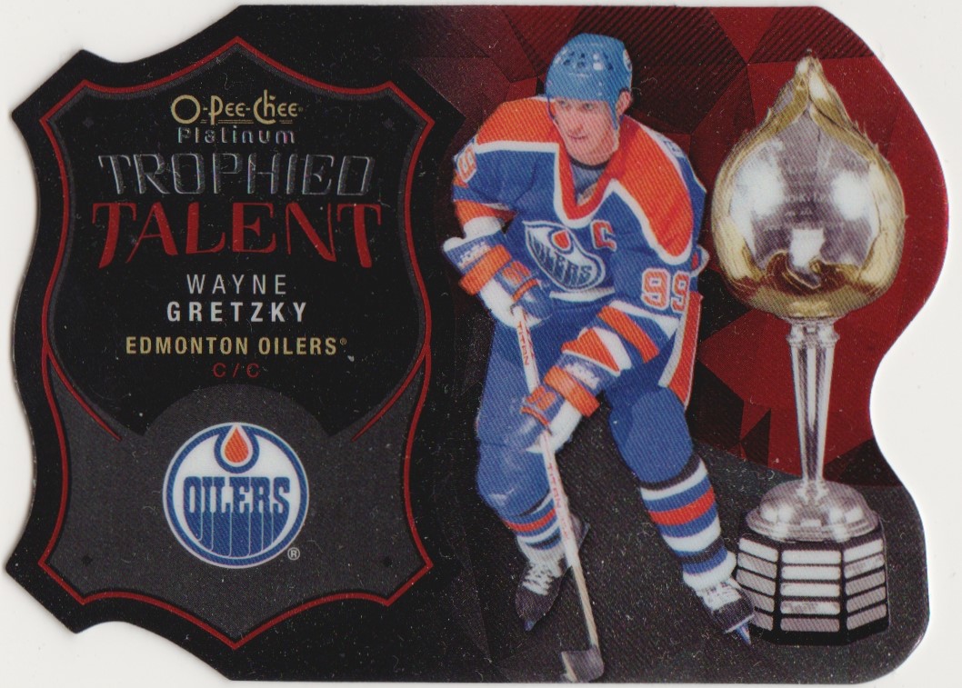 (image for) 2015-16 OPC Platinum Trophied Talent Die Cuts #TT1 W. Gretzky