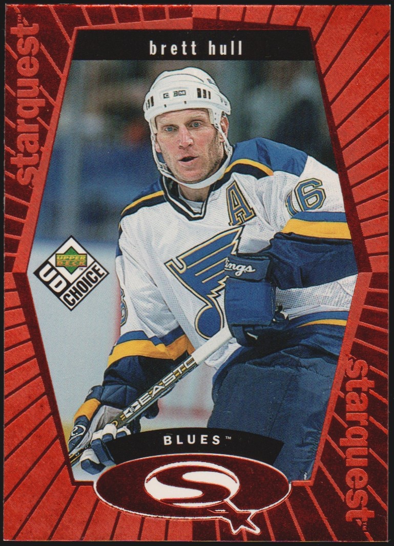 (image for) 1998-99 UD Choice StarQuest Red #SQ22 Brett Hull