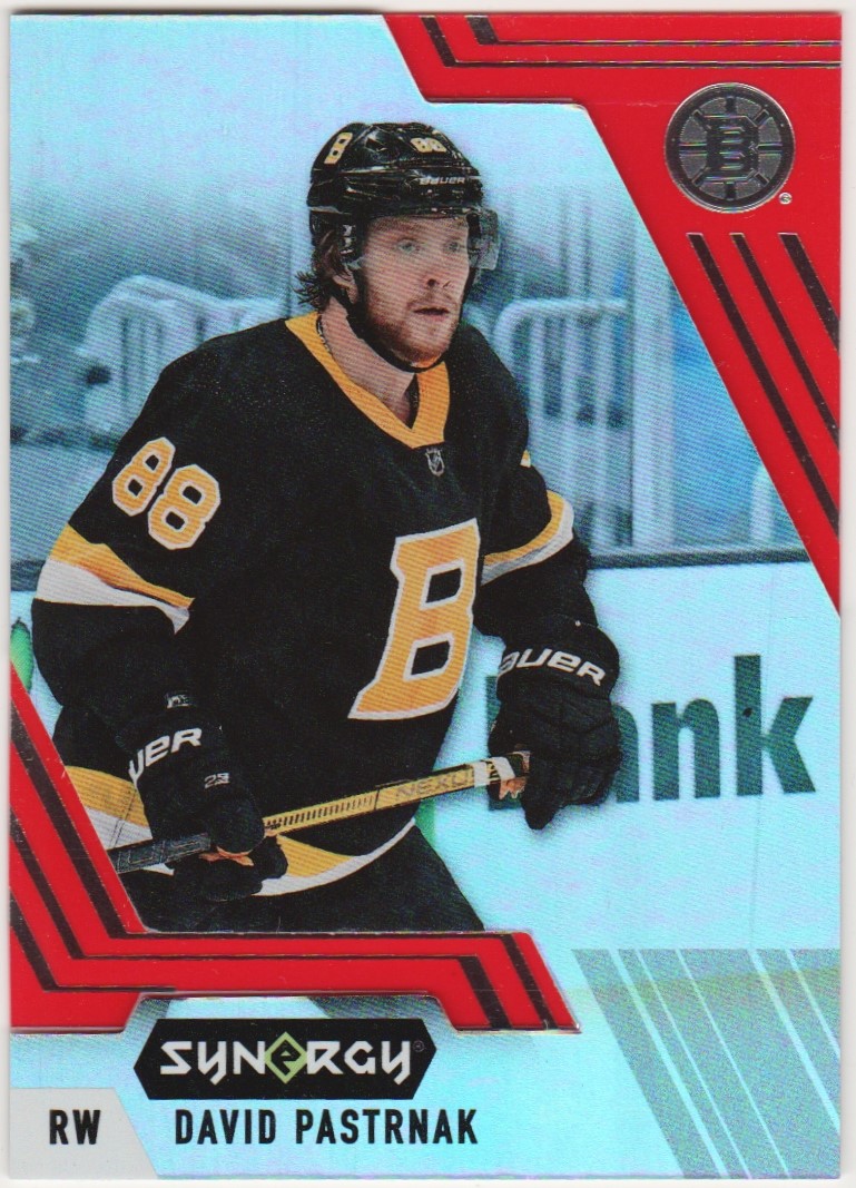 (image for) 2020-21 Synergy Red #4 David Pastrnak