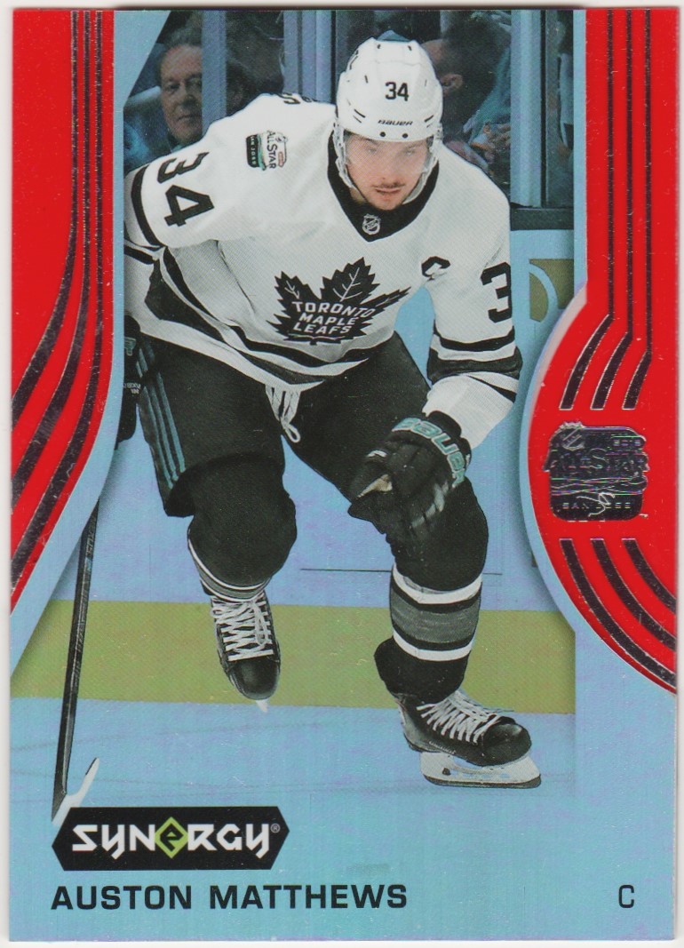 2019-20 Synergy Red Bounty #40 Auston Matthews All-Star (image for) 2019-20 Synergy Red Bounty #40 Auston Matthews All-Star