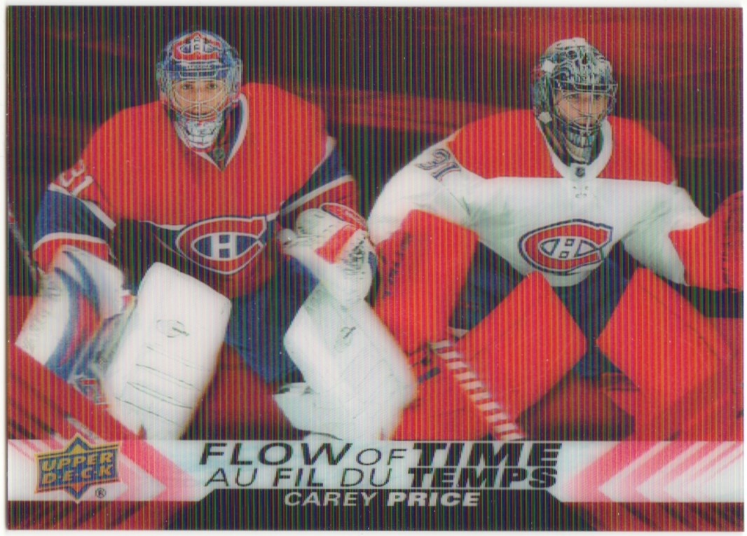2022-23 UD Tim Hortons Flow of Time #NT18 Carey Price (image for) 2022-23 UD Tim Hortons Flow of Time #NT18 Carey Price