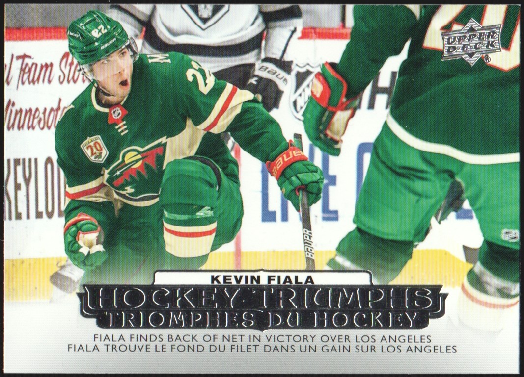 (image for) 2022-23 Upper Deck Tim Hortons Hockey Triumphs #HT9 Kevin Fiala