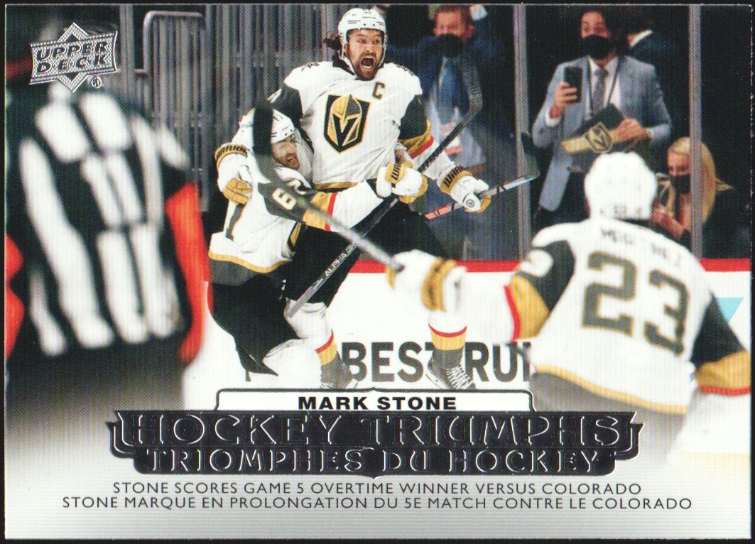 (image for) 2022-23 Upper Deck Tim Hortons Hockey Triumphs #HT4 Mark Stone