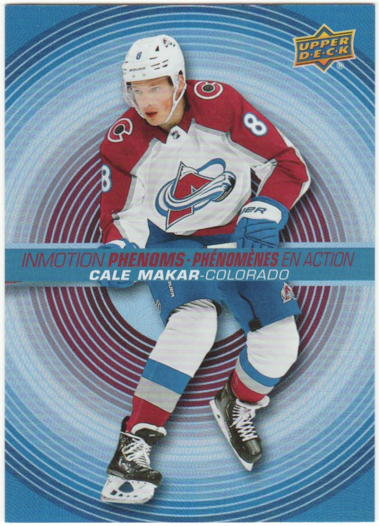 (image for) 2022-23 UD Tim Hortons IN Motion Phenoms #PM11 Cale Makar