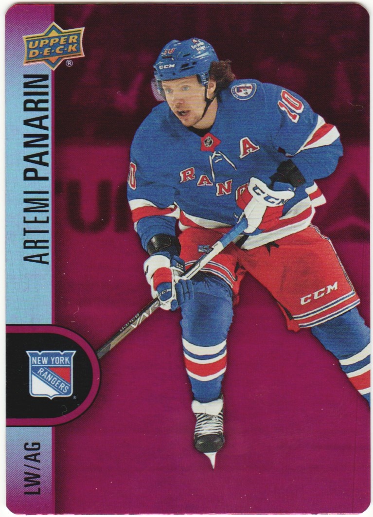 (image for) 2022-23 Upper Deck Tim Hortons Red Die Cuts #DC14 Artemi Panarin